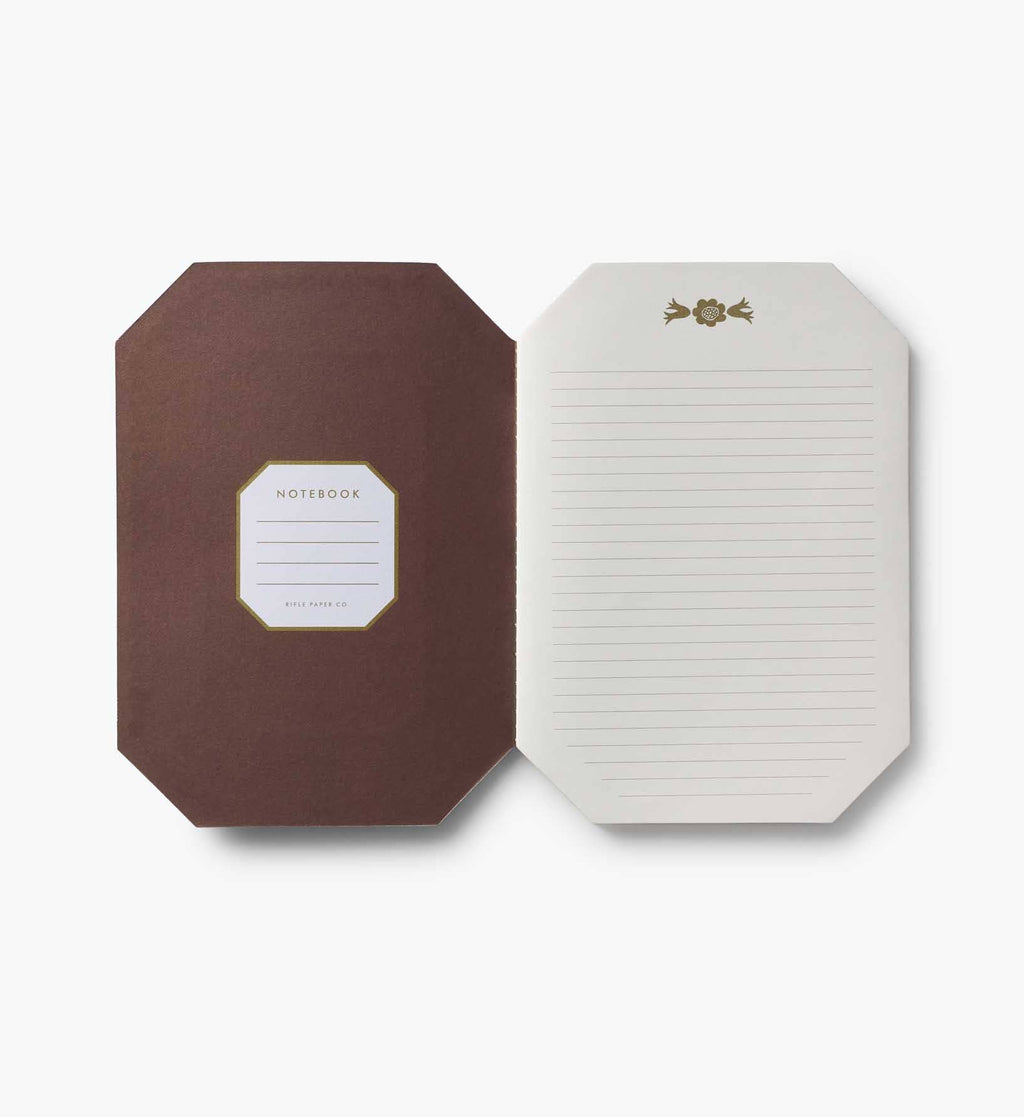 Set of 3 Gemma Notebooks by Rifle Paper Co.®
