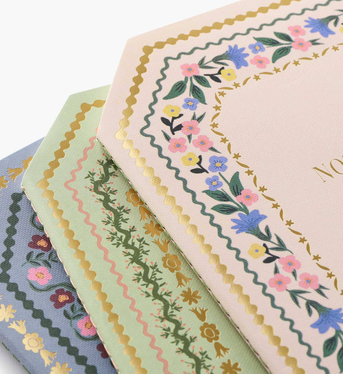 Set of 3 Gemma Notebooks by Rifle Paper Co.®