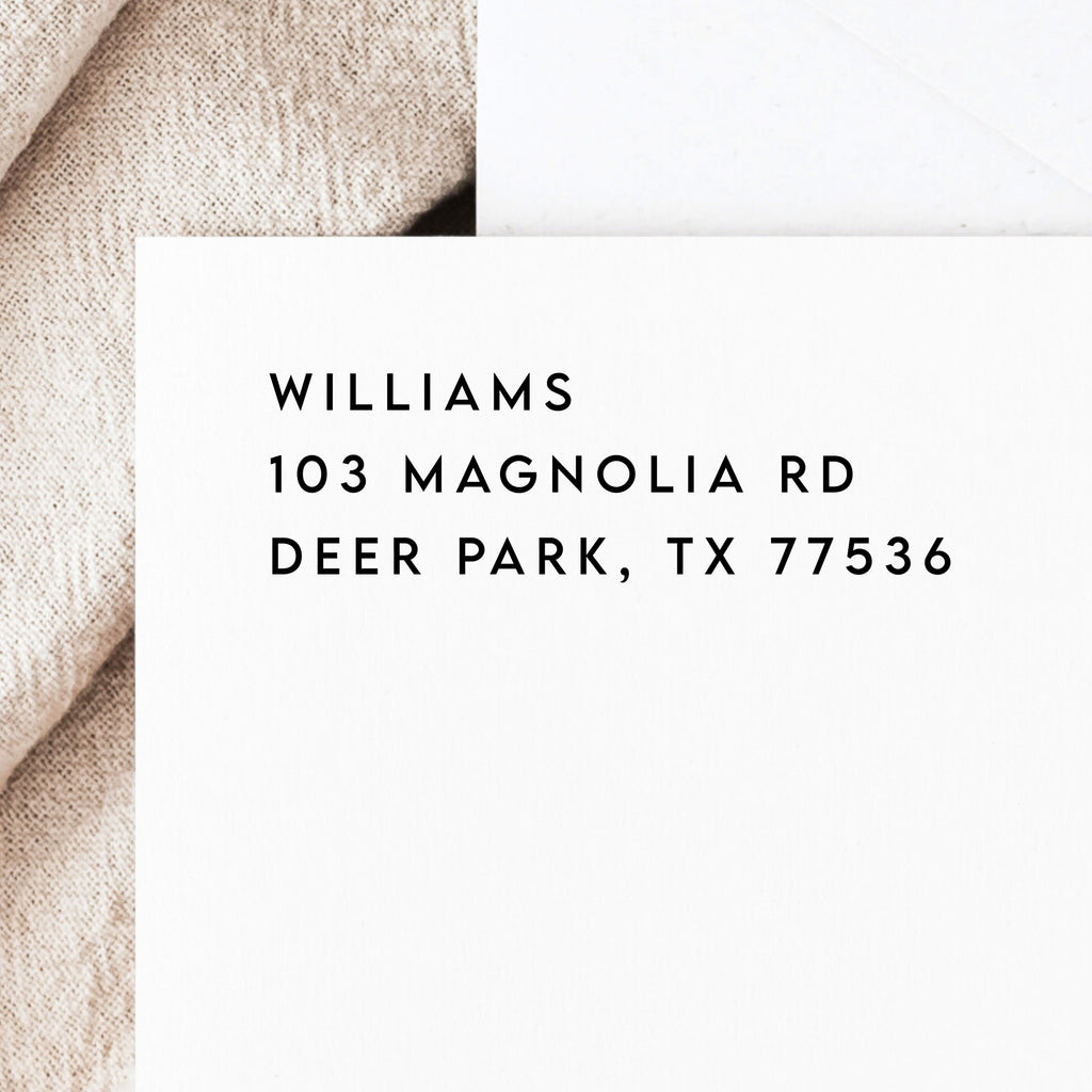 Simple Return Address Stamp v1