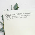 Big Bow Wedding Stamp
