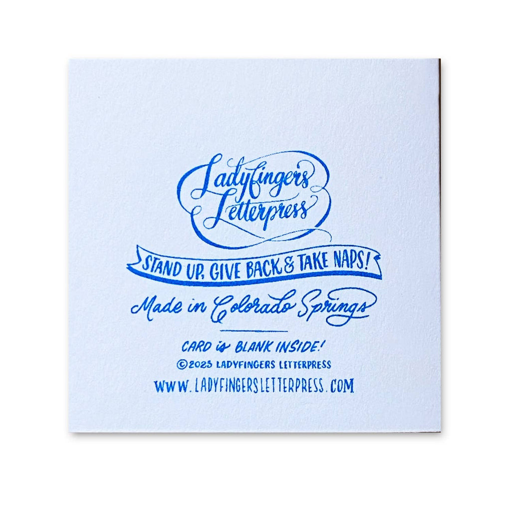 Bow Tiny Greeting Card & Envelope