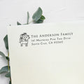 Christmas Dog Return Address Stamp v2