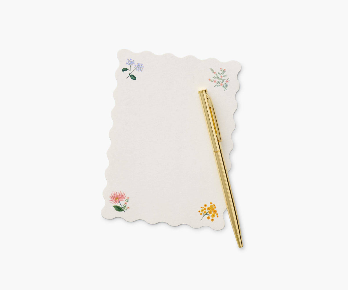 Dahlia Note Writing Set with Gold Pen by Rifle Paper Co.®