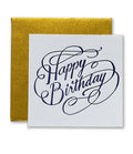 Happy Birthday Tiny Greeting Card & Envelope