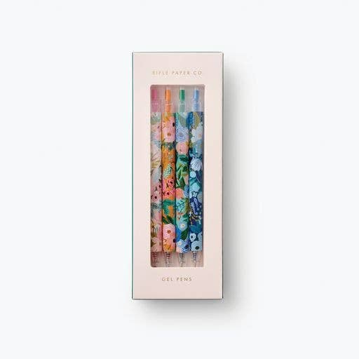 Set of 4 Garden Party Gel Pens by Rifle Paper Co.®