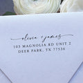Couple Names Wedding Stamp