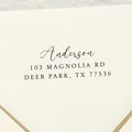 Last Name Return Address Stamp v2