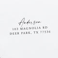 Last Name Return Address Stamp v3