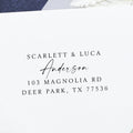 Couple Names Return Address Stamp v3