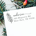 Greenery Return Address Stamp v1