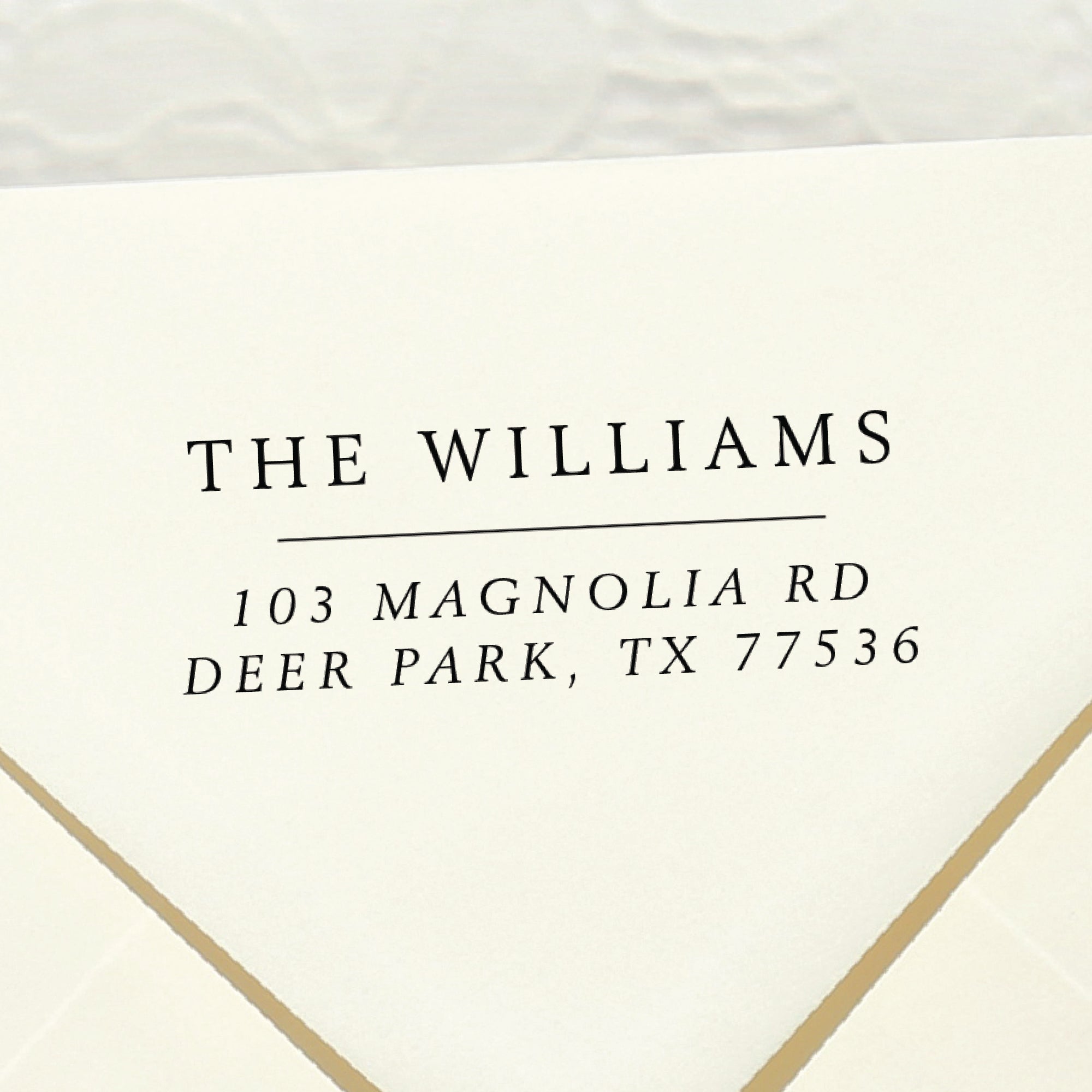Classic Return Address Stamp v1