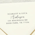 Couple Names Return Address Stamp v2