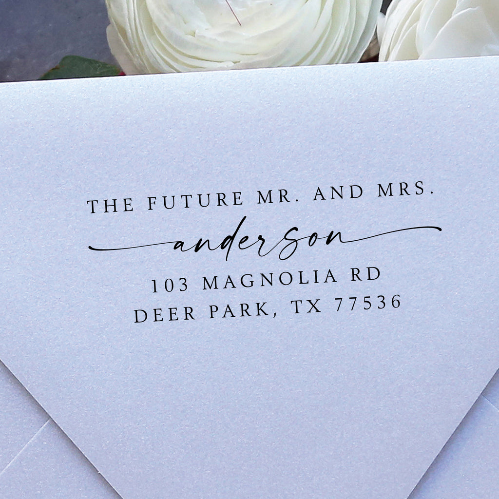 The Future Mr. and Mrs. Wedding Stamp v1