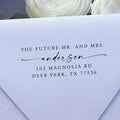 The Future Mr. and Mrs. Wedding Stamp v1