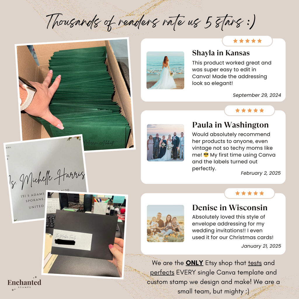 Elegant Envelope Canva Template