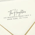 Calligraphy Return Address Stamp v1