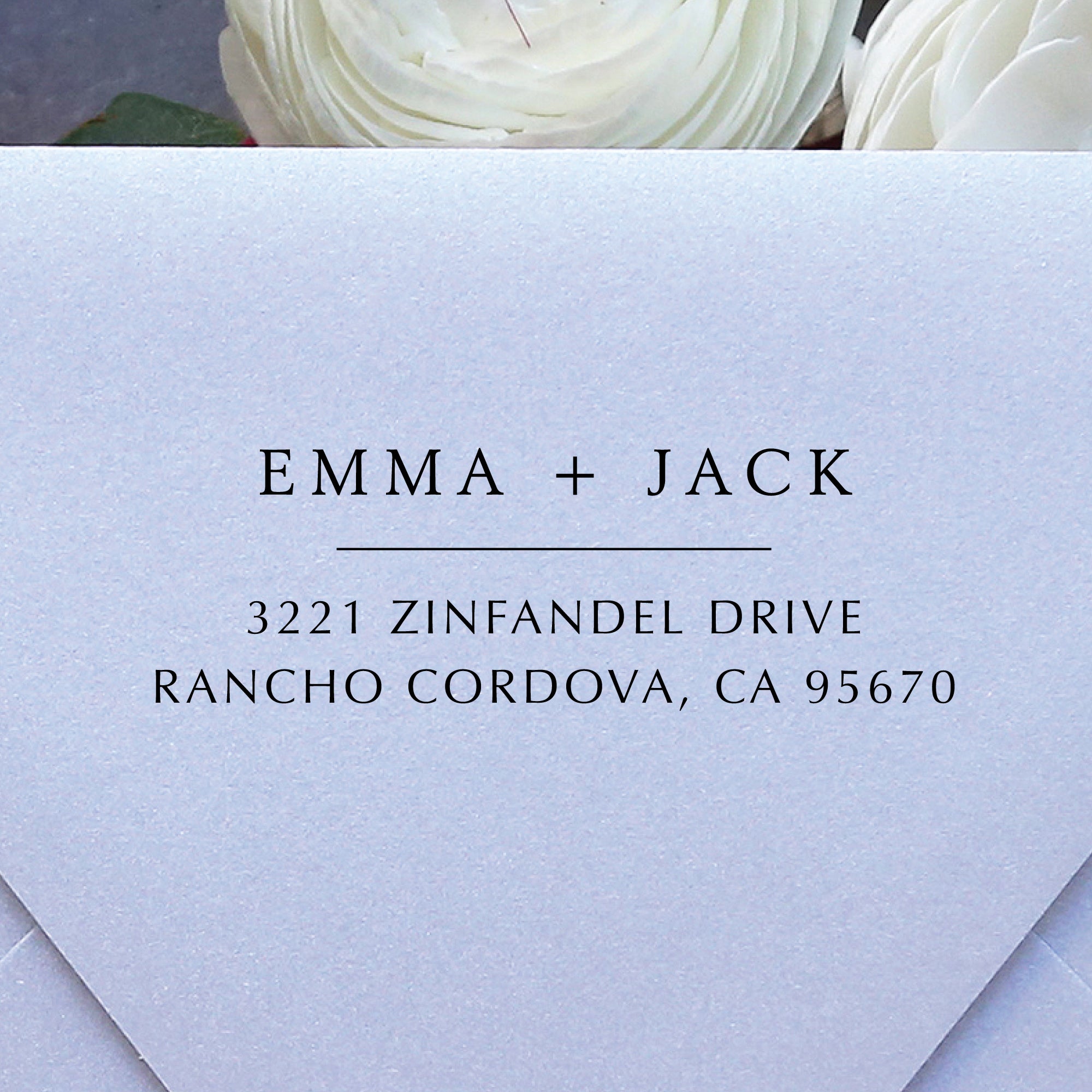 Modern Classic Return Address Stamp v1