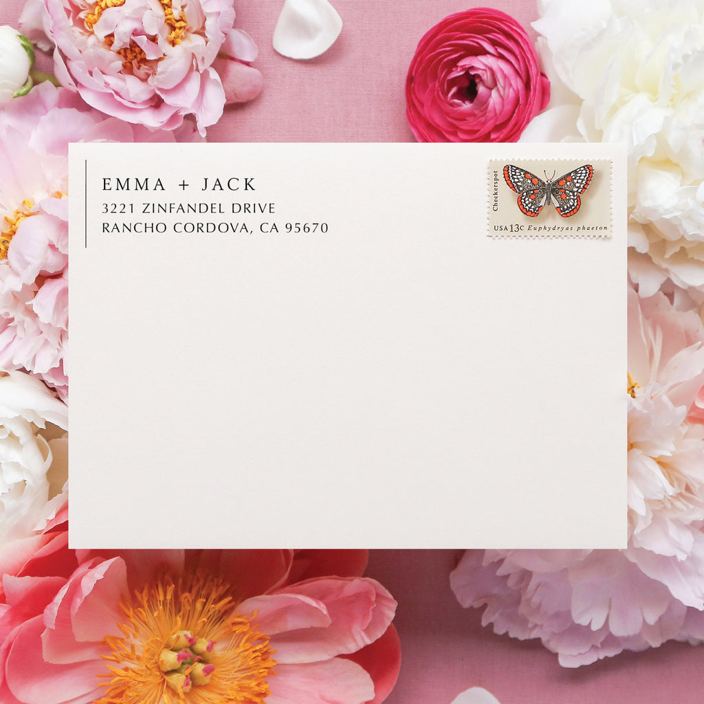 Modern Classic Return Address Stamp v2