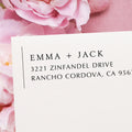 Modern Classic Return Address Stamp v2