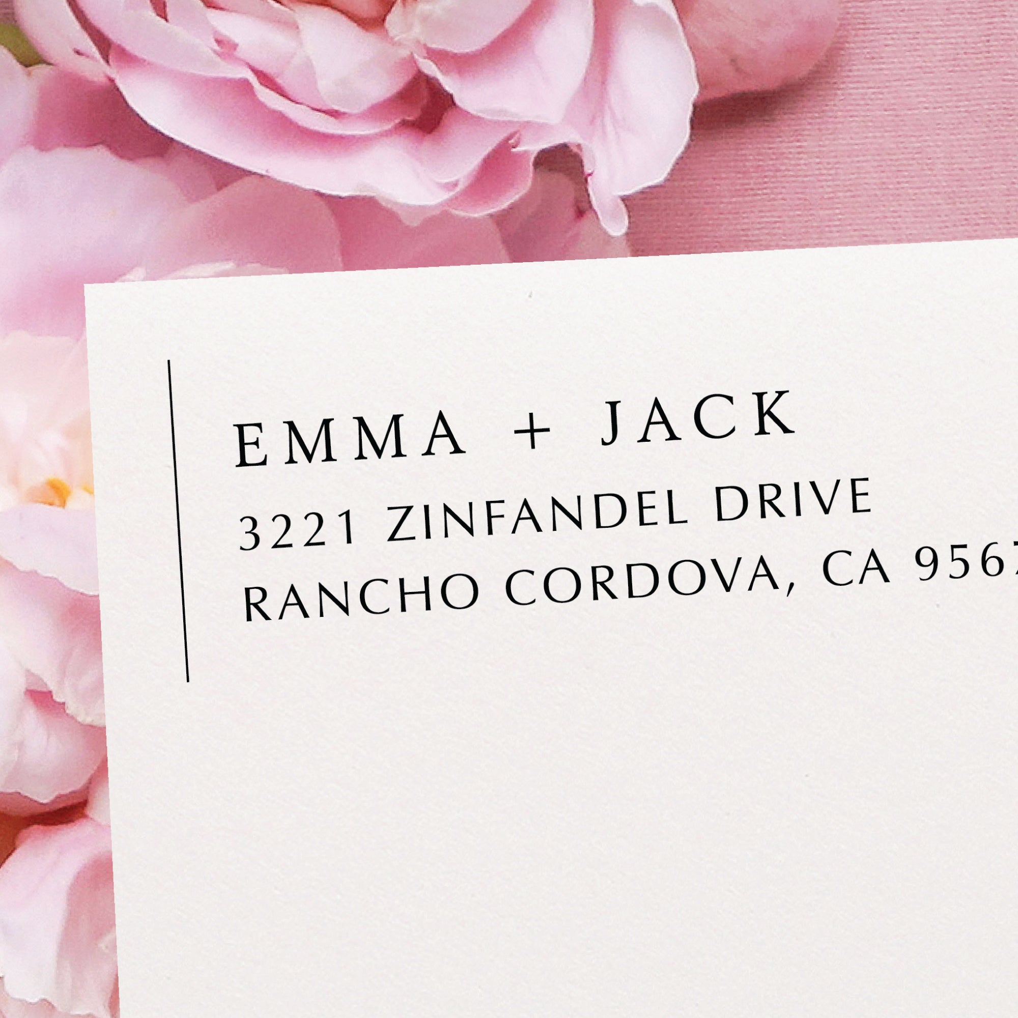 Modern Classic Return Address Stamp v2