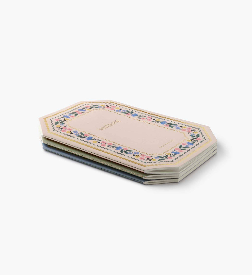 Set of 3 Gemma Notebooks by Rifle Paper Co.®