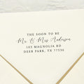 The Soon to Be Mr. & Mrs. Wedding Stamp v2