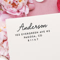 Last Name Return Address Stamp v2