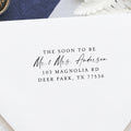 The Soon to Be Mr. & Mrs. Wedding Stamp v3